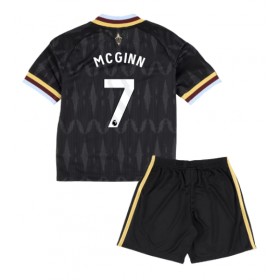 Aston Villa John McGinn #7 Borte skjorte til barn 2026-27 Kortermet (+ korte bukser)